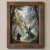 Enchanted Guardian of the Forgotten Grove: Digital Fantasy Wall Art Print (Instant Download) - Image 4
