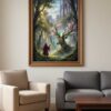 Enchanted Guardian of the Forgotten Grove: Digital Fantasy Wall Art Print (Instant Download) - Image 5