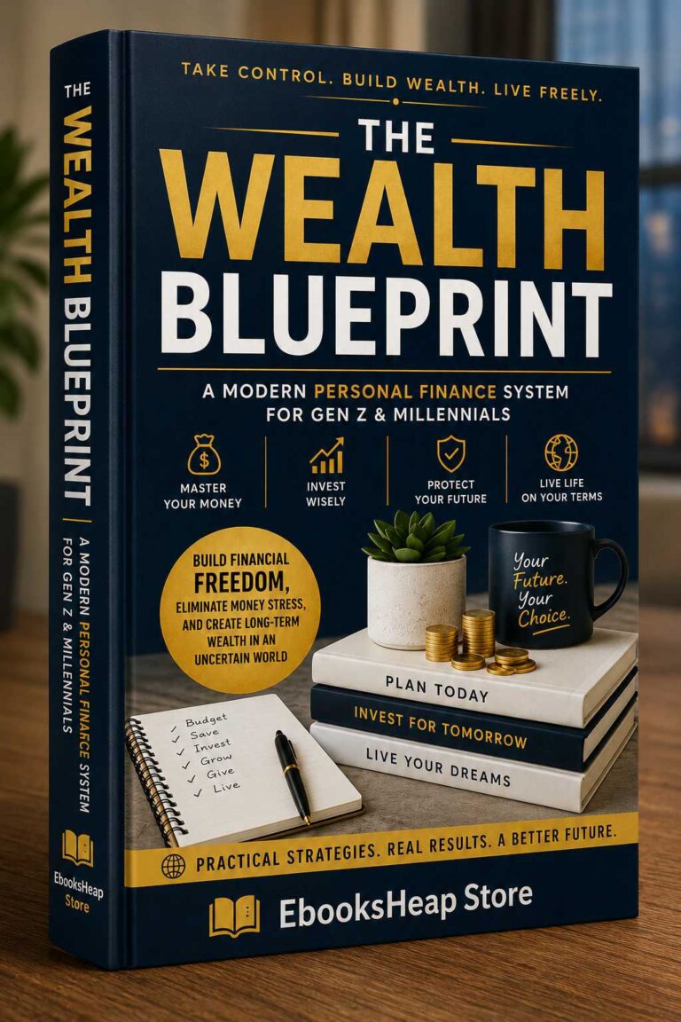 The Wealth Blueprint: A Modern Personal Finance System for Gen Z & Millennials (105-Page Financial Freedom Guide)