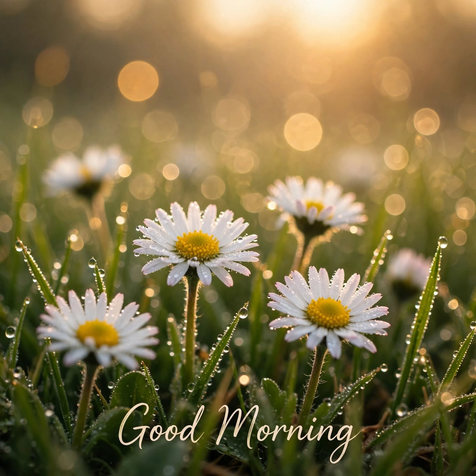 good-morning-image-with-white-daisies-in-dewy-gras